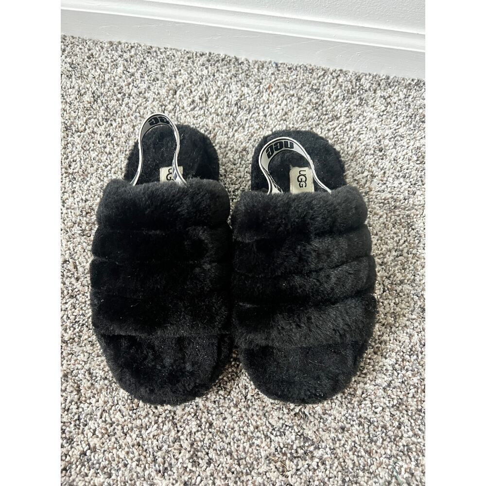 UGG Fluff yeah youth size 3 - Picture 3 of 5